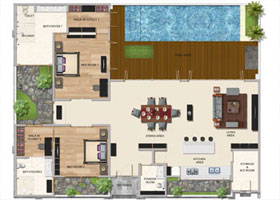 Two Bedroom Premium Pool Villa