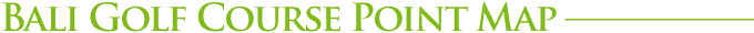 Bali Diving Point Map