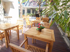 レストラン 屋外席