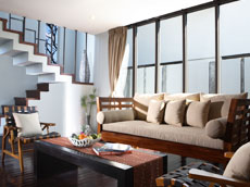 スパプールヴィラ 室内