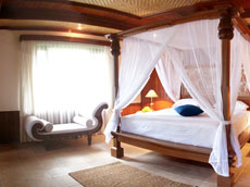 ヴィラ ベッドルーム1