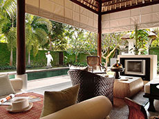 1ベッドルームヴィラ リビング