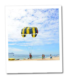 約10分の空中散歩