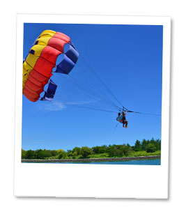 人気のパラセイリング