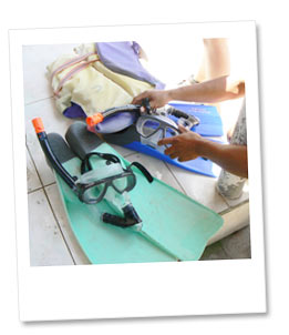 シュノーケル器材