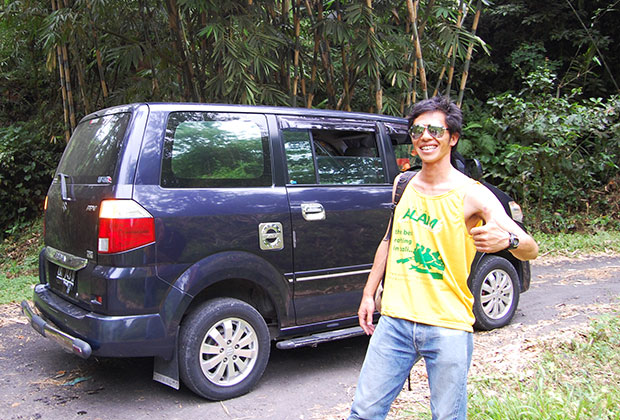 トレッキング出発地点