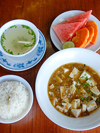 麻婆豆腐セット