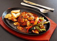 ビーフハンバーグステーキ