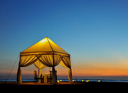 サンセットディナーにも絶好のロケーション