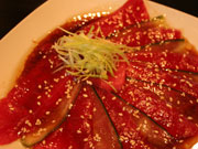 マグロのカルパッチョ