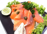 サーモンのサワークリーム