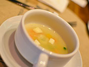 豆腐とシーフードスープ