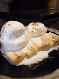 バナナフランベ