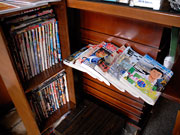 日本の雑誌も充実している