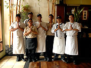 笑顔で対応してくれたスタッフの方々