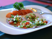 四川風ホタテの酒蒸し