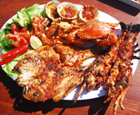 ロブスター付きB-1コース