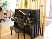 ディナー時はピアノ演奏もあり
