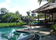 5棟の豪華なヴィラがあります