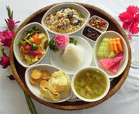 ベジタリアンセットメニュー