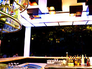 お洒落なバーカウンター