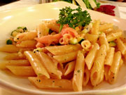 パスタの種類も豊富