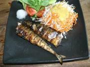 秋刀魚の塩焼き