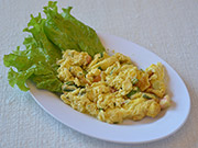 エビと卵の炒めもの