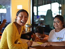 スランガンショップに到着