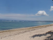 ビーチでセオリーレッスン