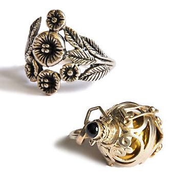 チュルク村の銀細工